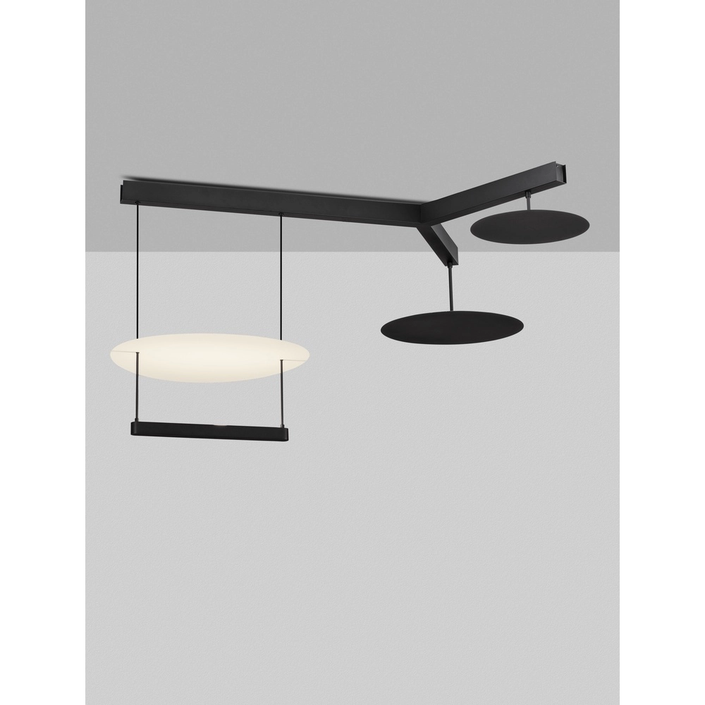 Hanglamp Diona zwart met wit Hanglamp Diona zwart met wit