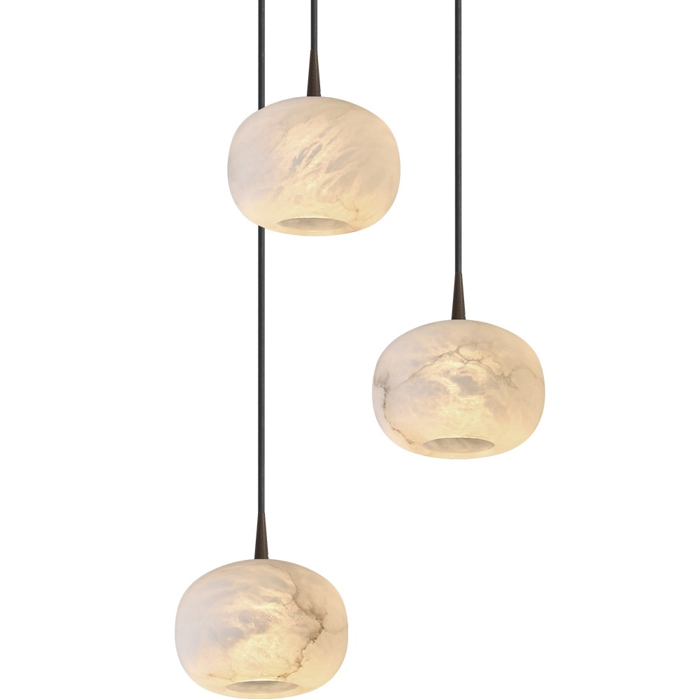 Design hanglamp Alta 3-lichts cacao Masterlight 8718121438160