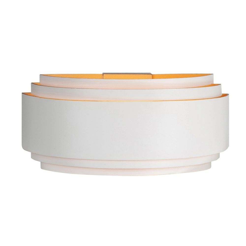 Design wandlamp Sofia wit met goud