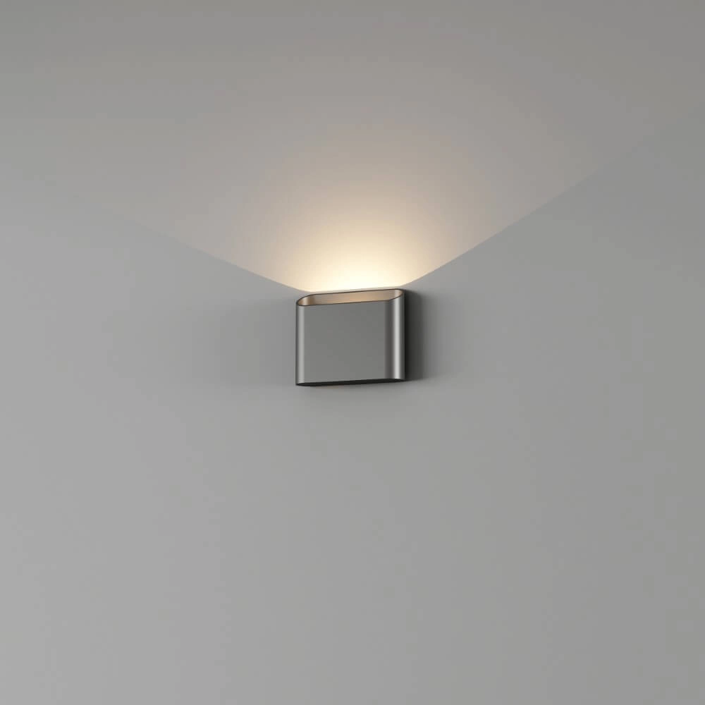 Wandlamp Diaz 1L Gun metal Artdelight 8720701102613