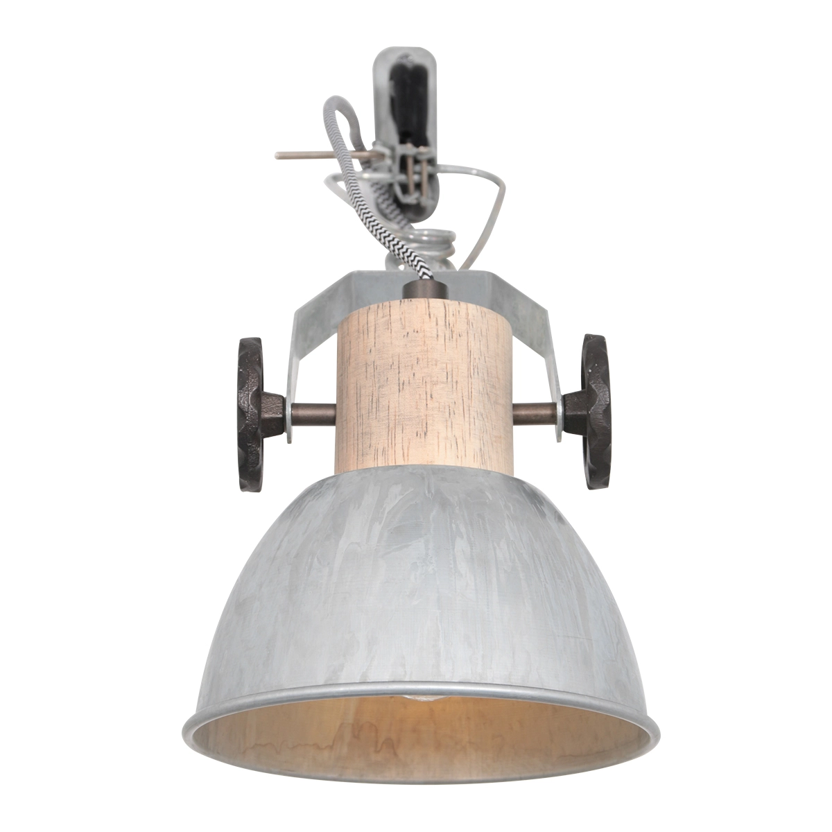 Eetkamer hanglamp Gearwood zwart Steinhauer 8712746133783