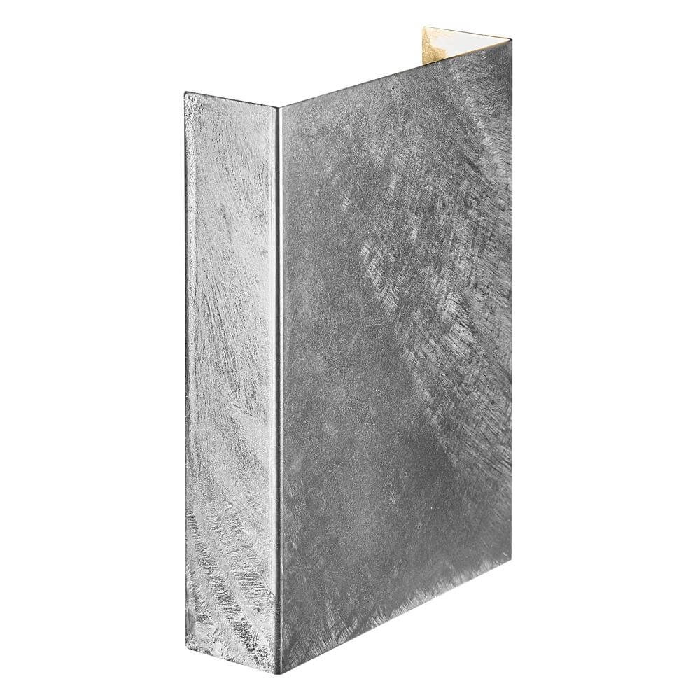 Wandlamp zink Fold breed design Wandlamp zink Fold breed design
