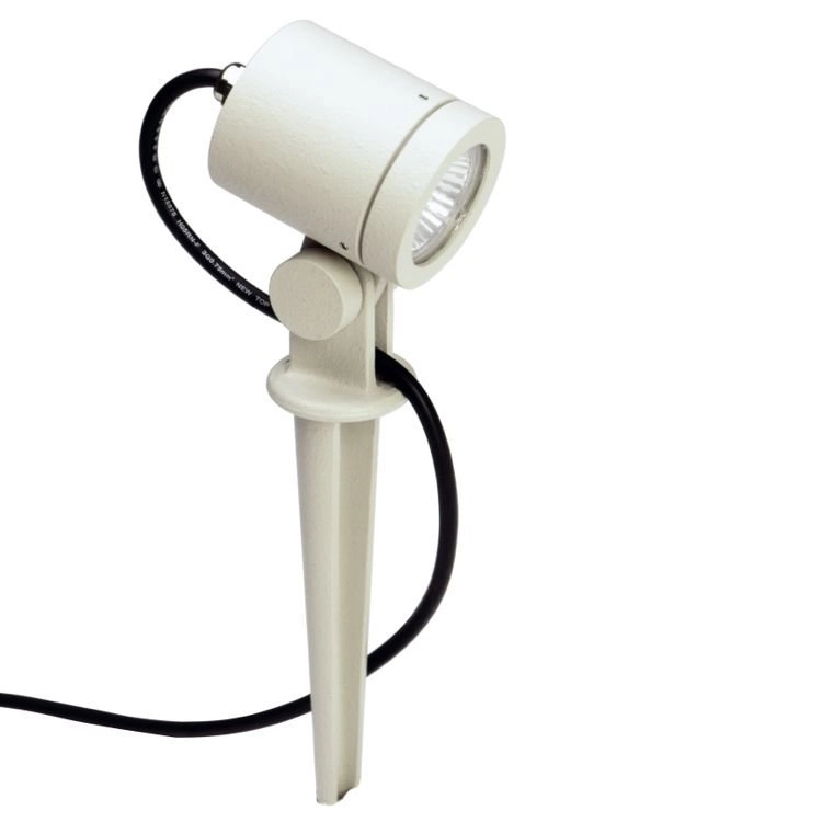 Tuinspot op pin Orientable GU10 8,5cm - wit Tuinspot op pin Orientable GU10 8,5cm - wit
