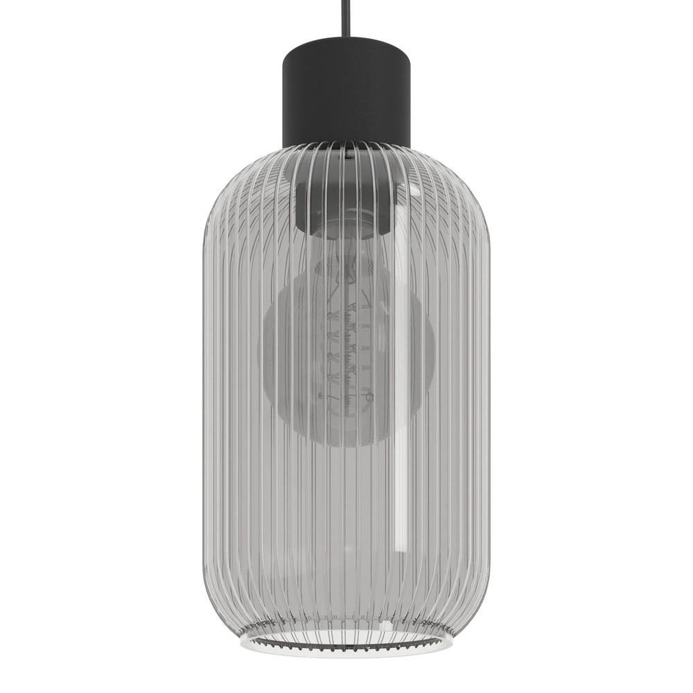 Design hanglamp Dasmina zwart Ø 13cm Eglo 9008606406302