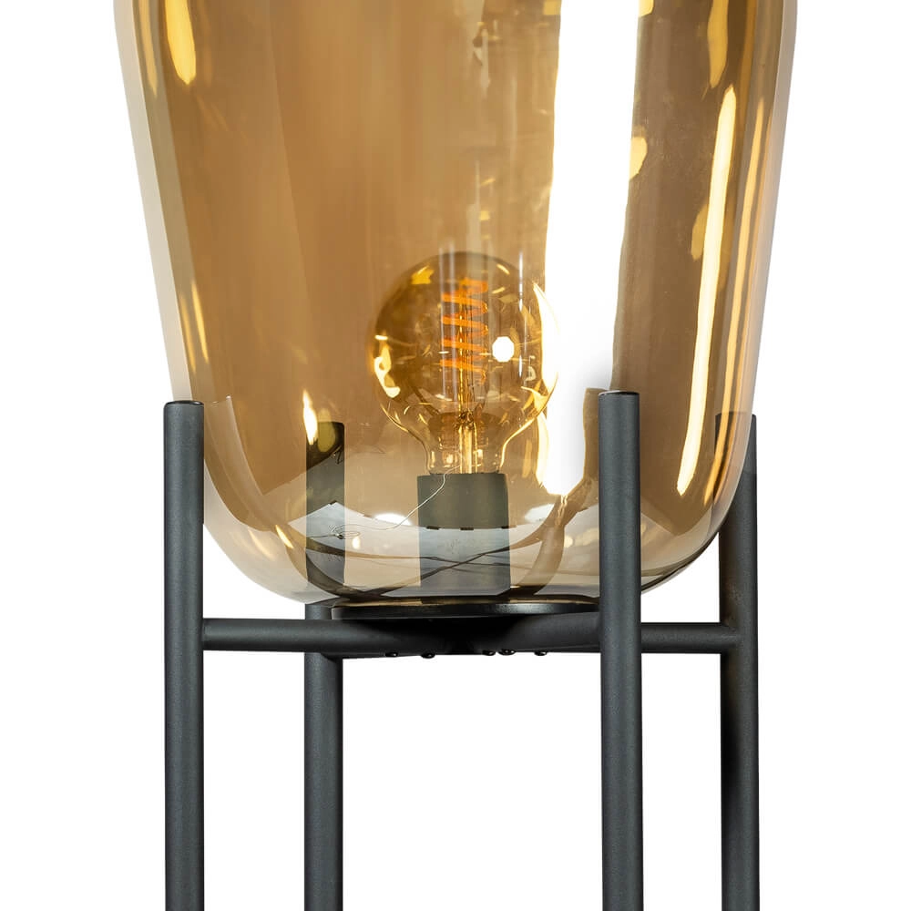 Vloerlamp Benn Gold zwart met goud ETH 8720195303022