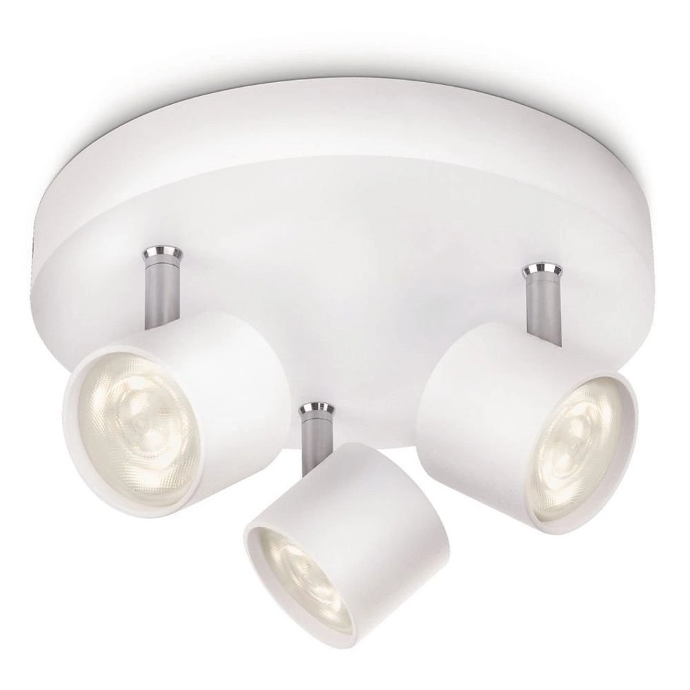 Plafondspot Led My Living Star 3-lichts wit