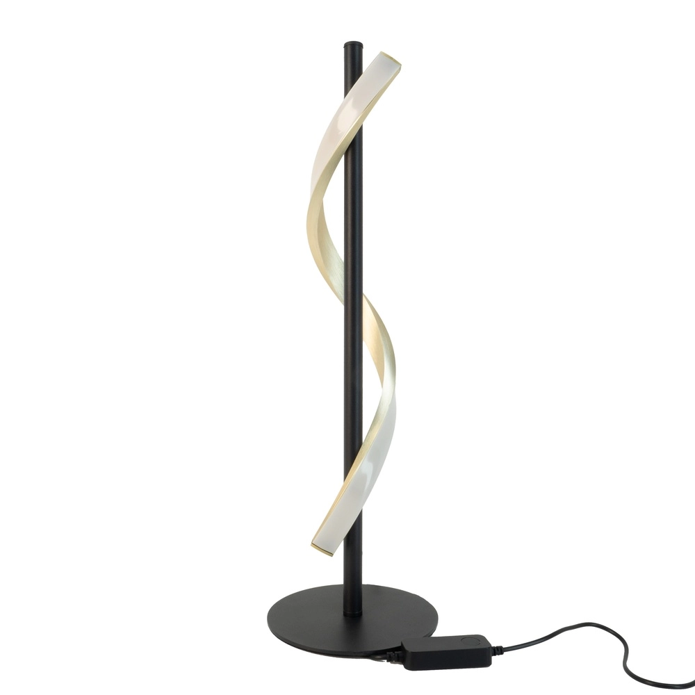 Tafellamp Conaprato zwart met goud Eglo 9008606357376