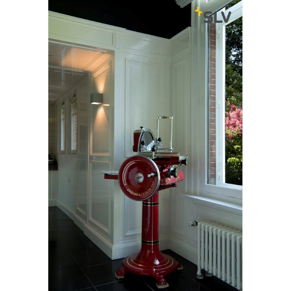 Wandlamp Solid Cube Up-Down betongrijs SLV 4024163192026