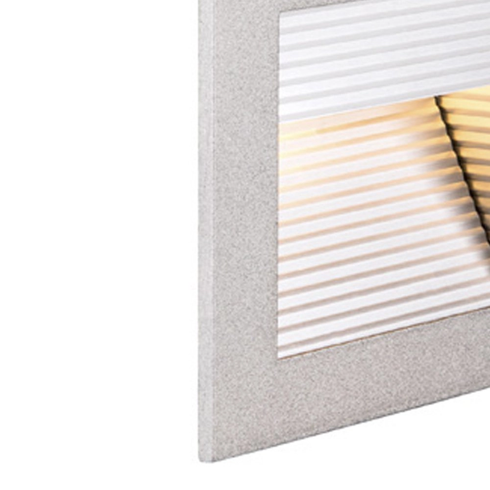 Wandlamp inbouw Frame Led Down 9cm metaalgrijs SLV 4024163188678