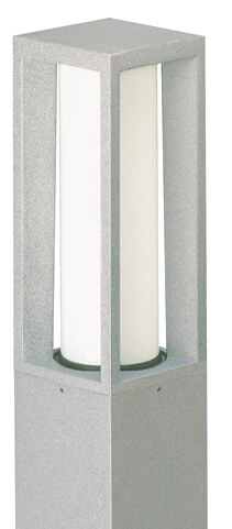 Buitenlamp met sensor staand Oblong grijs Albert 4007235920666