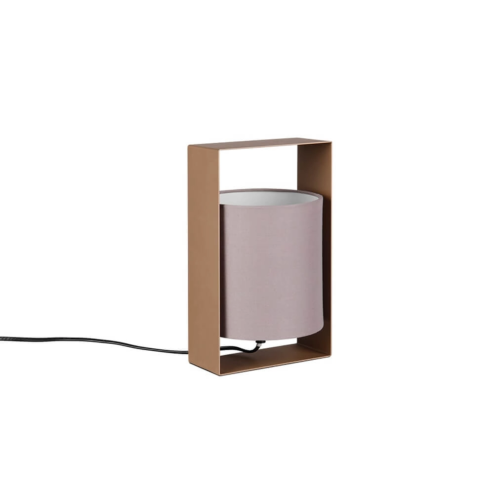 Design tafellamp Pail koffiebruin Trio 4017807642148