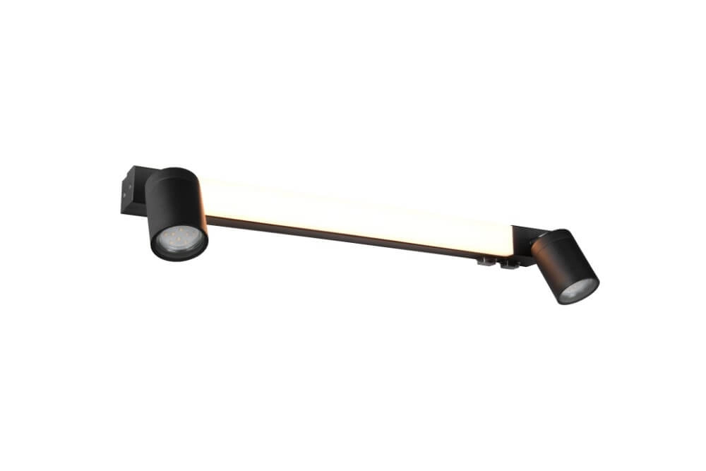 Spiegellamp Enrico 60cm - zwart Trio 4017807615630