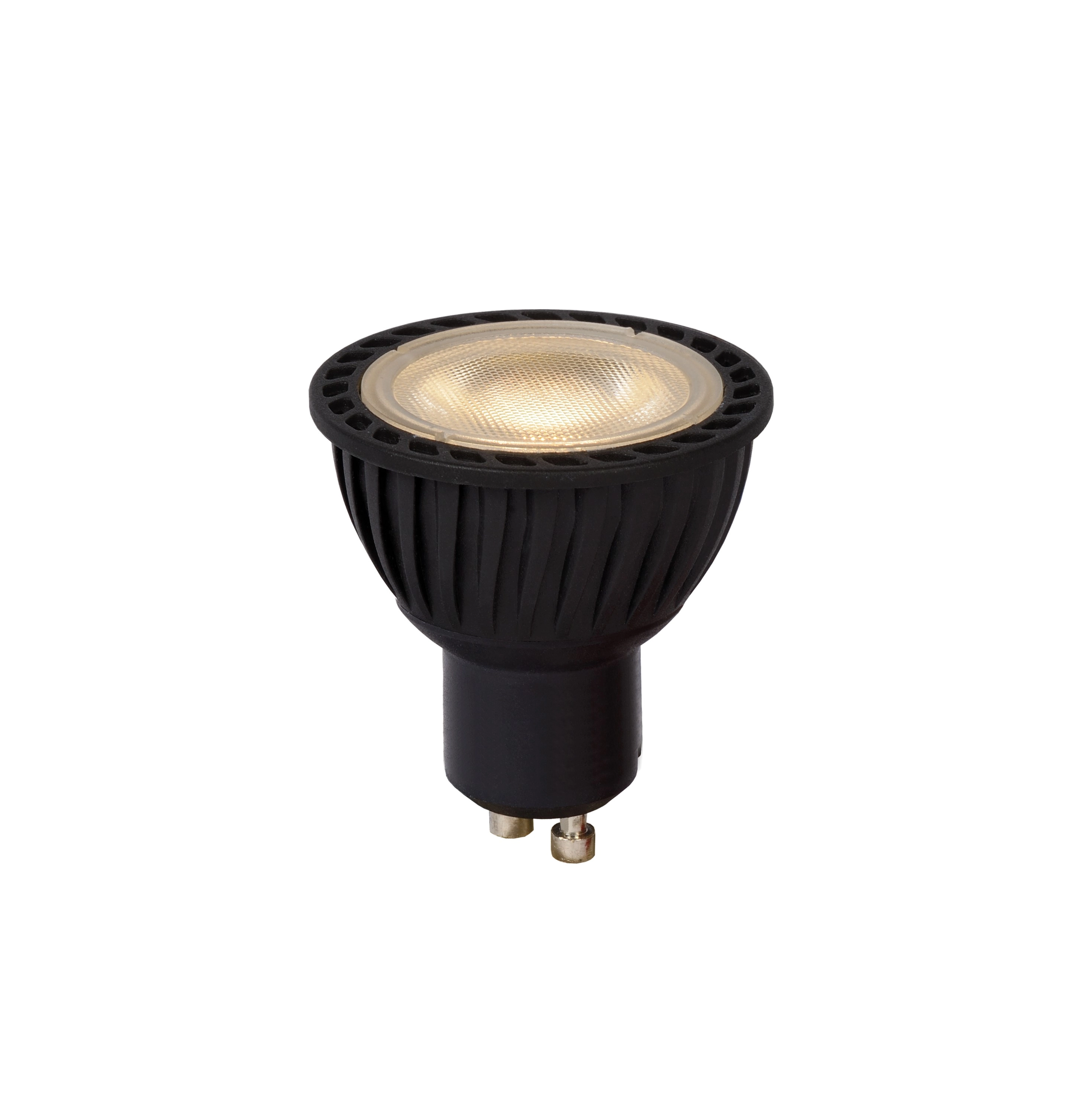 5W Led GU10 - 3000K zwart dimbaar