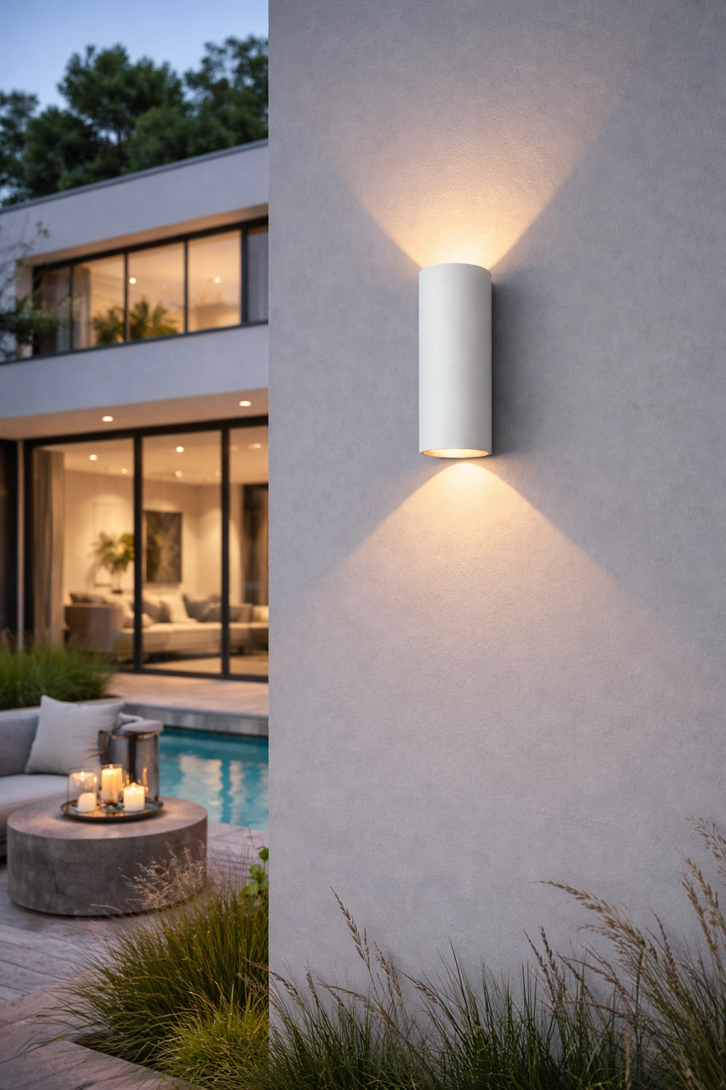 Strakke wandspot Brody 2 dim to warm wit Artdelight 8720701104068