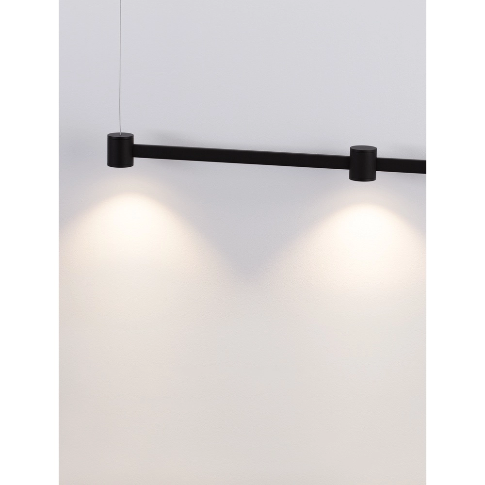 Design hanglamp Puize 3-lichts zwart Lyora 5212017448576
