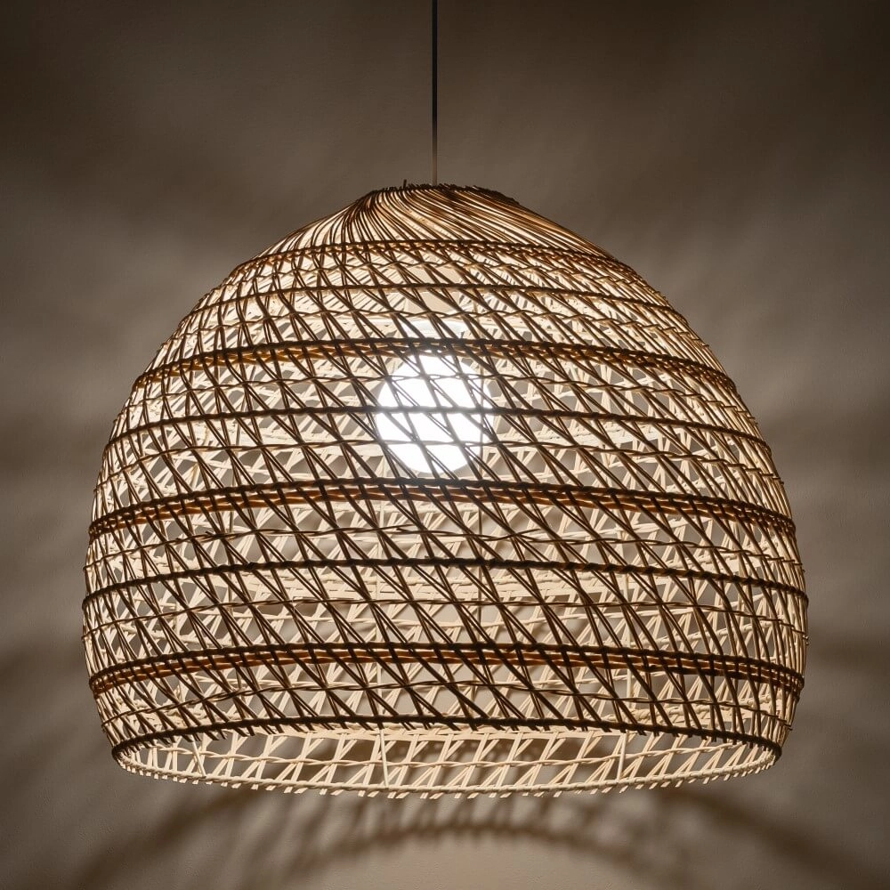 Rotan hanglamp Boho L Ø 60cm Lyora 5903139111522