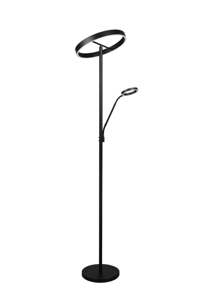 Design leeslamp Willis Zwart - 180cm Trio 4017807618112