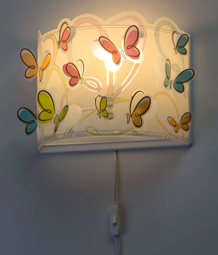 Vlinders wandlampje Butterfly Dalber 8420406621494