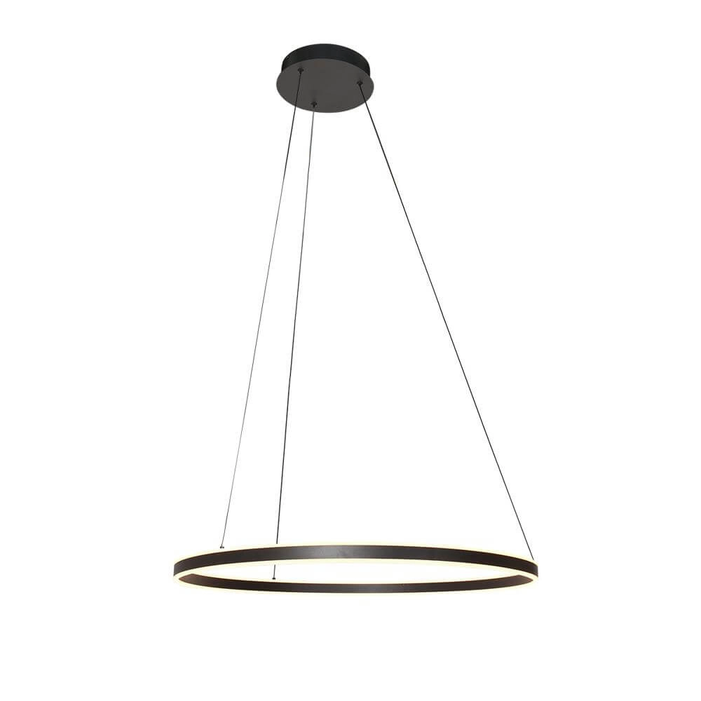 Design hanglamp Ringlux zwart Ø 80cm Steinhauer 8712746171570