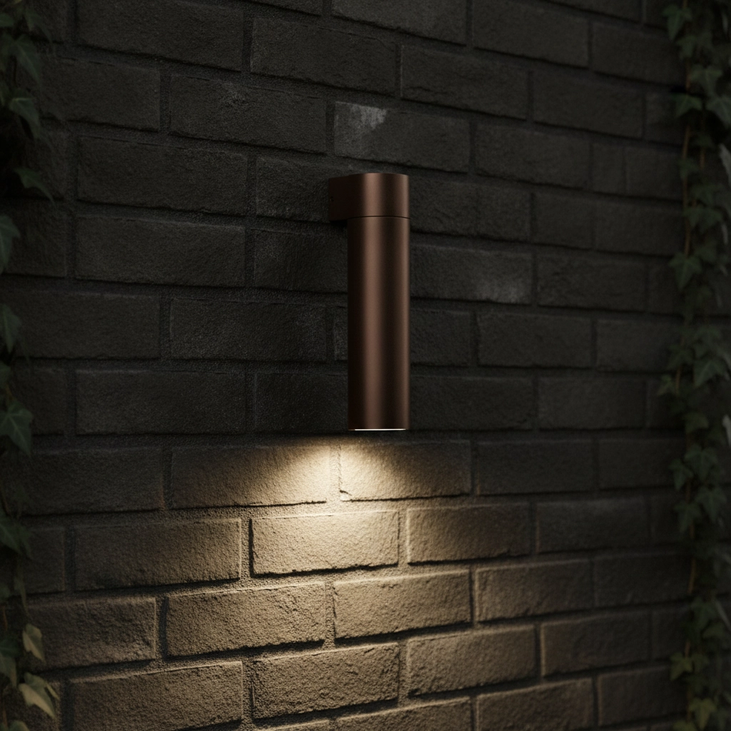 Wandspot Lusy roestbruin