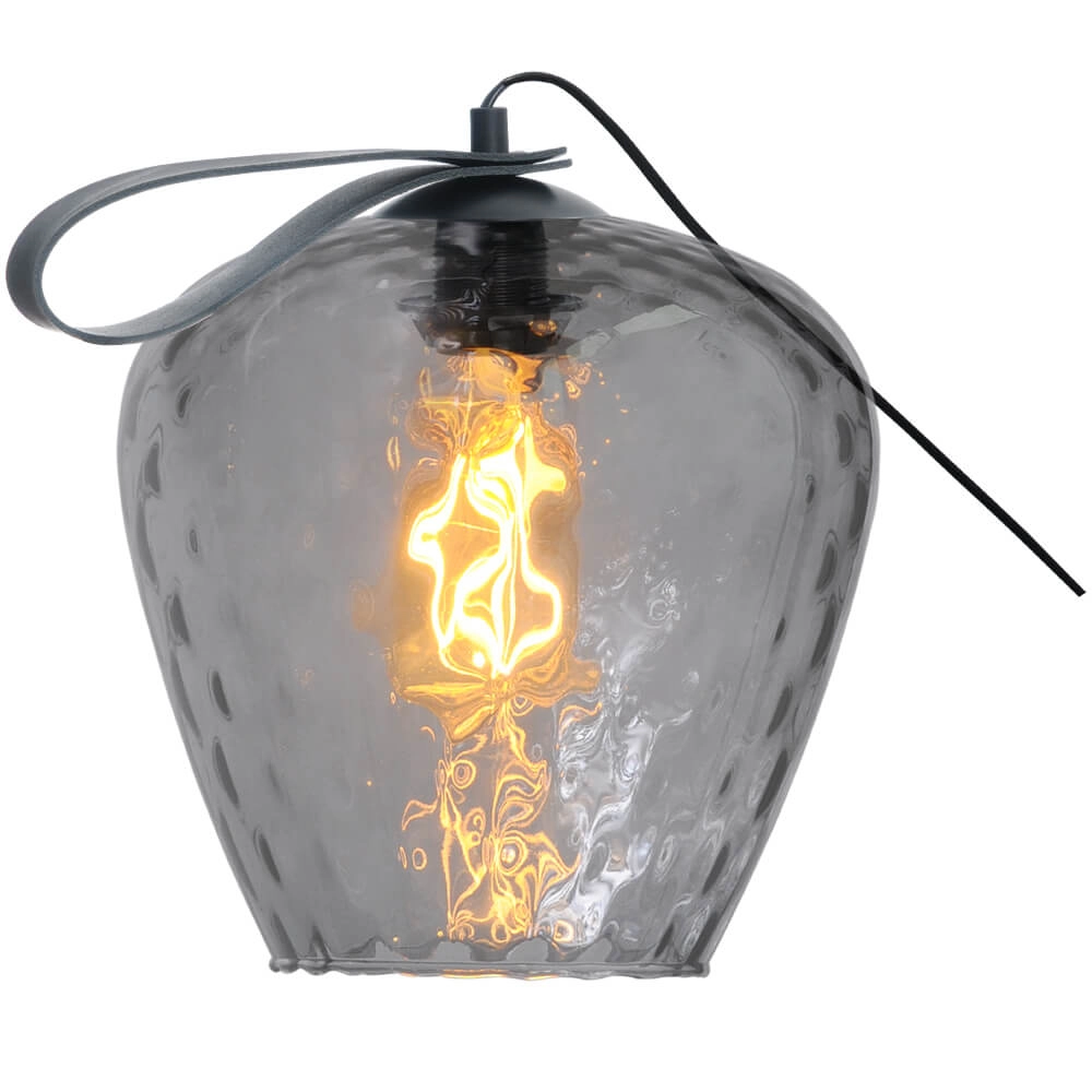 Tafellamp Porto Carry met Diamond smoke glas Tafellamp Porto Carry met Diamond smoke glas