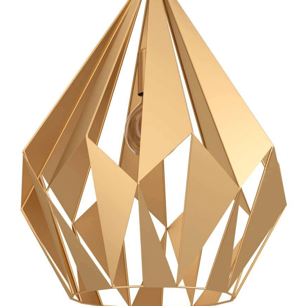 Gouden hanglamp Carlton Ø 38,5cm Eglo 9002759438159