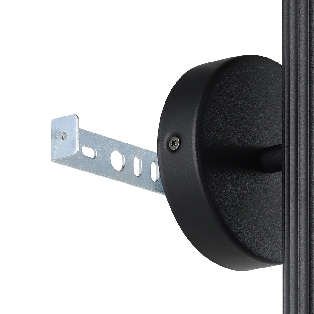 Opbouwspot Portillo up & down zwart Eglo 9008606360536