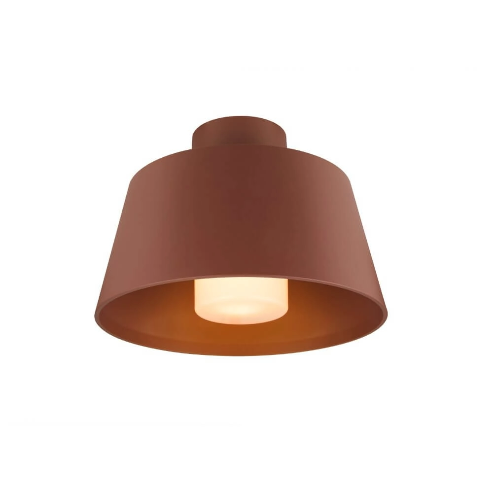 Veranda plafondlamp Phontoni roestbruin - Ø 25cm SLV 4024163280990