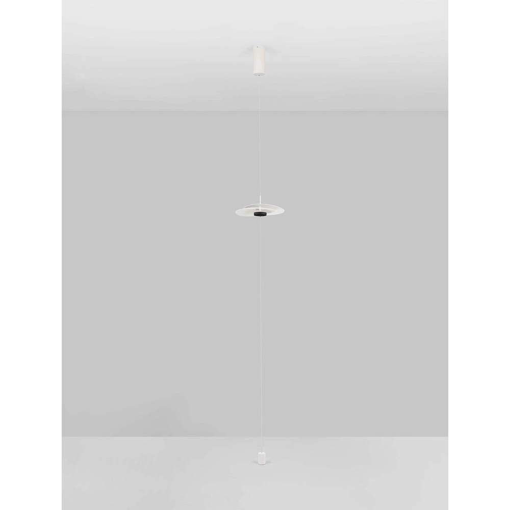 Hanglamp Olea wit design Ø 35cm Lyora 5212017456946