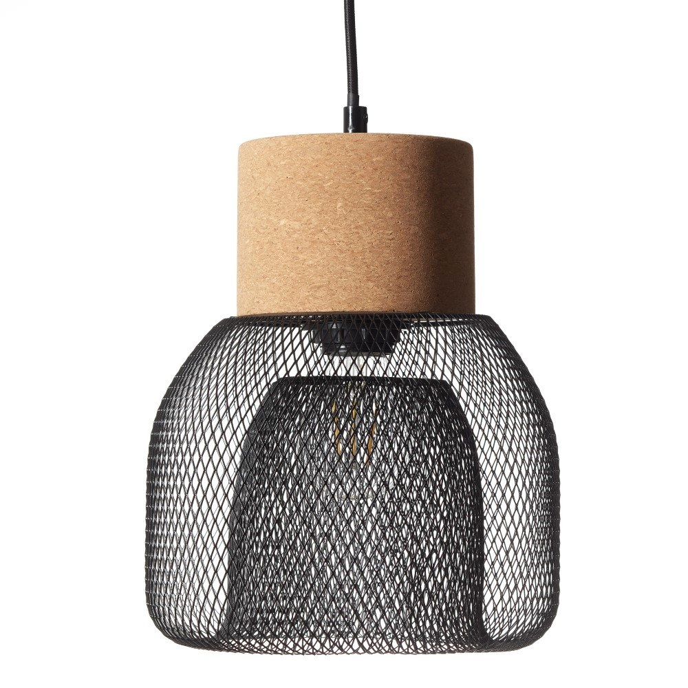 Kurken hanglamp Flaka Ø 22cm Brilliant 4004353351594