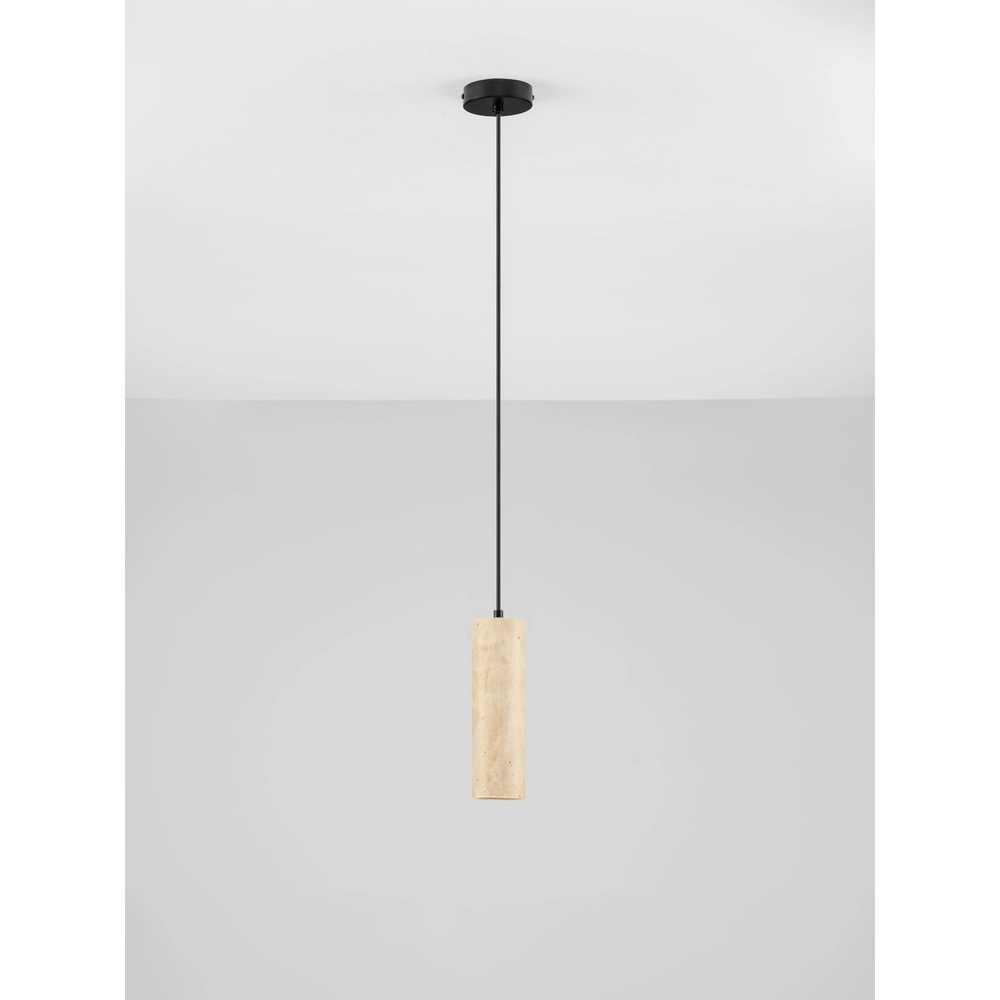 Moderne pendel hanglamp Melony zand bruin Lyora 5212063501232