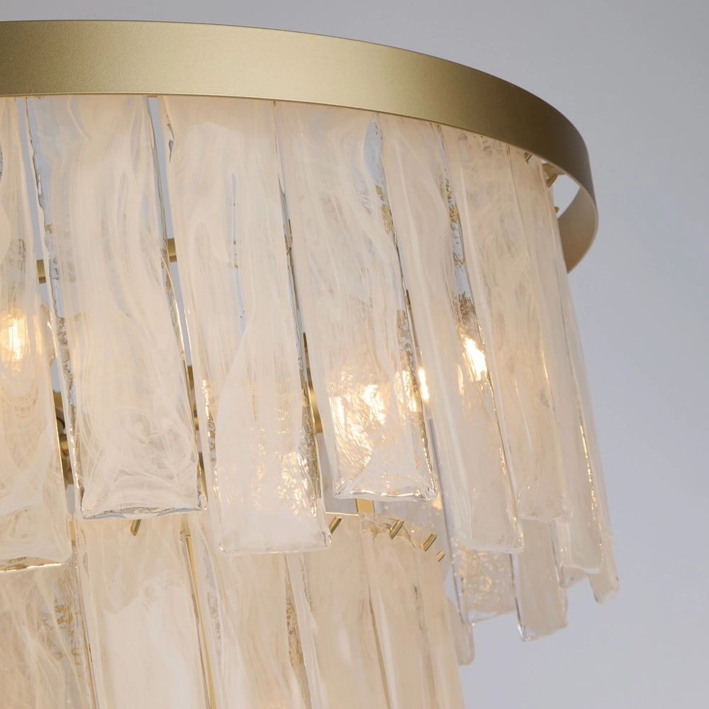 Hanglamp Formalux Ø 65cm goud Searchlight 5,05342E+12