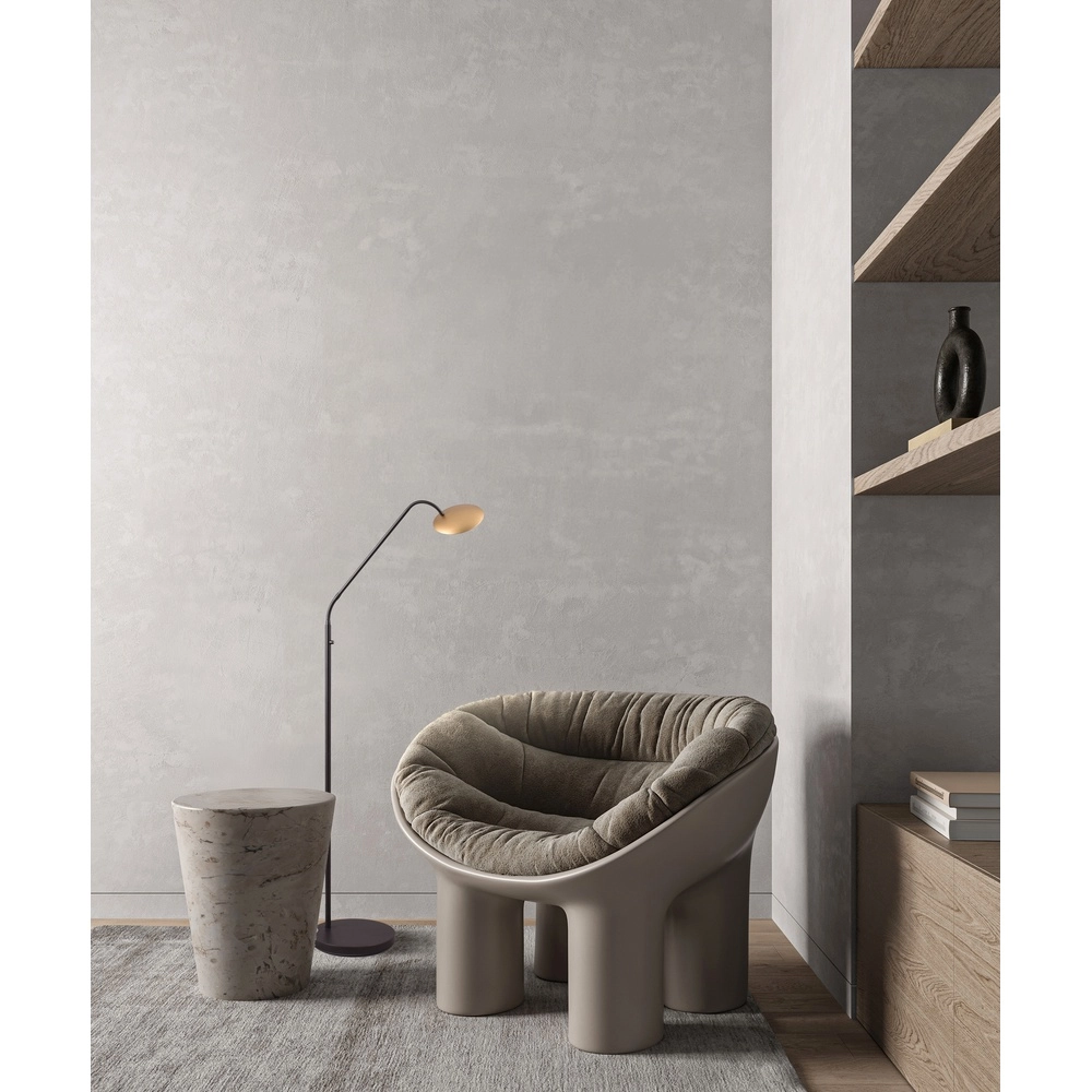 Flex leeslamp Scala zwart met goud Masterlight 8718121296081