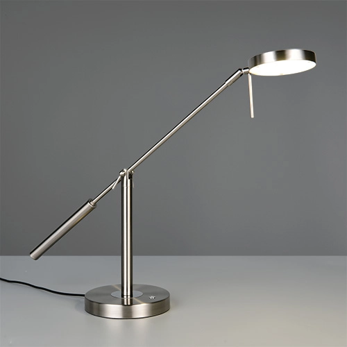 Bureaulamp Monza nikkel Trio 4017807693263