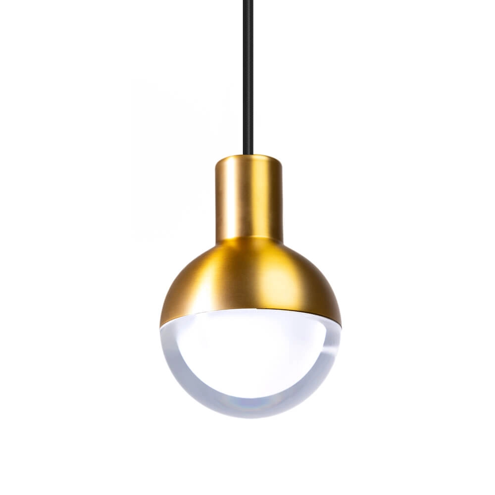 Hanglamp Drop zwart met goud ETH 8720195306498