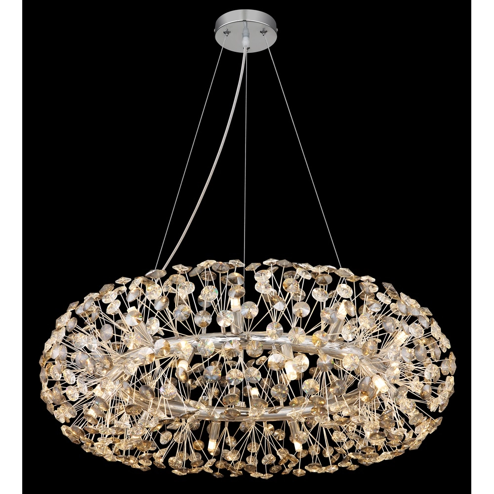 Hanglamp Katrina chroom Ø 80cm Globo 9007371478347