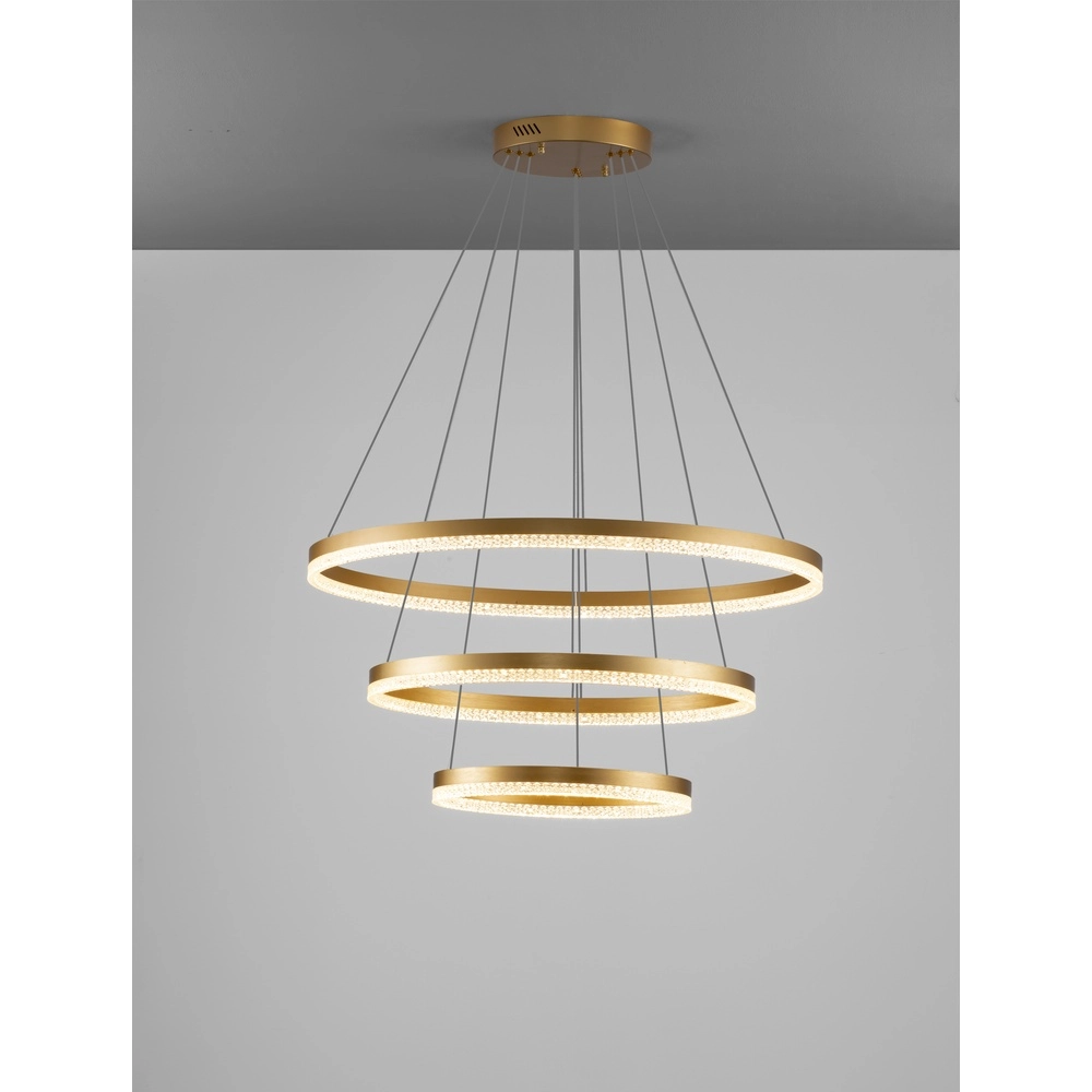 Hanglamp Adria goud Ø 80cm Lyora 5212017443830