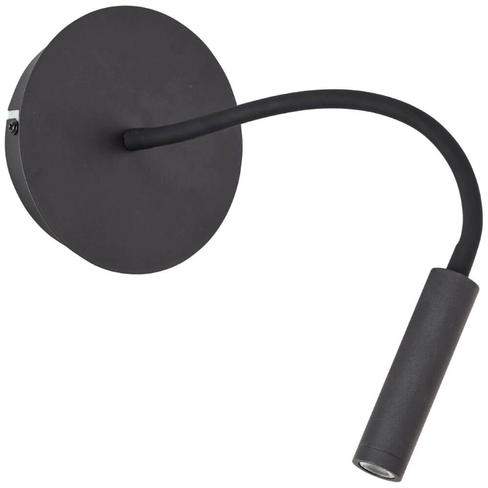 Wandlamp Jutta zwart flexibel Brilliant 4004353425844