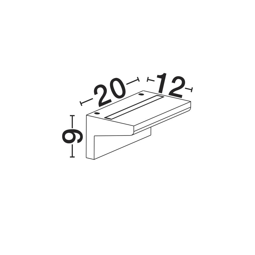 Wandlamp Lita zwart Lyora 5212017454652