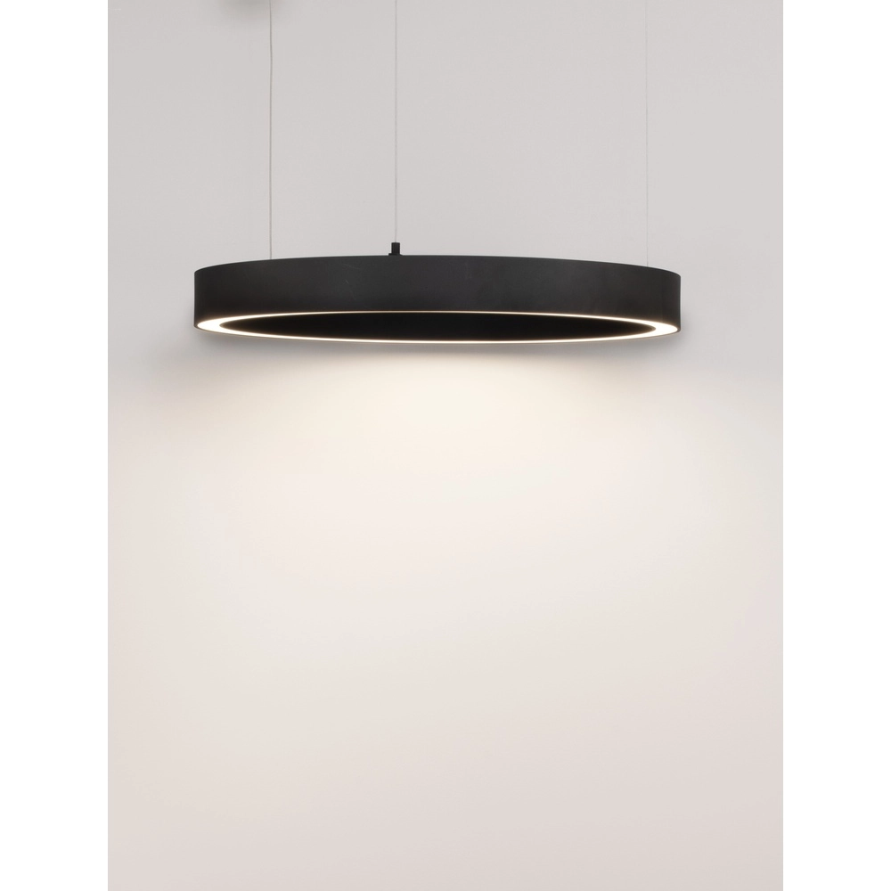 Design hanglamp Sting zwart Ø 60cm Lyora 5212017437389