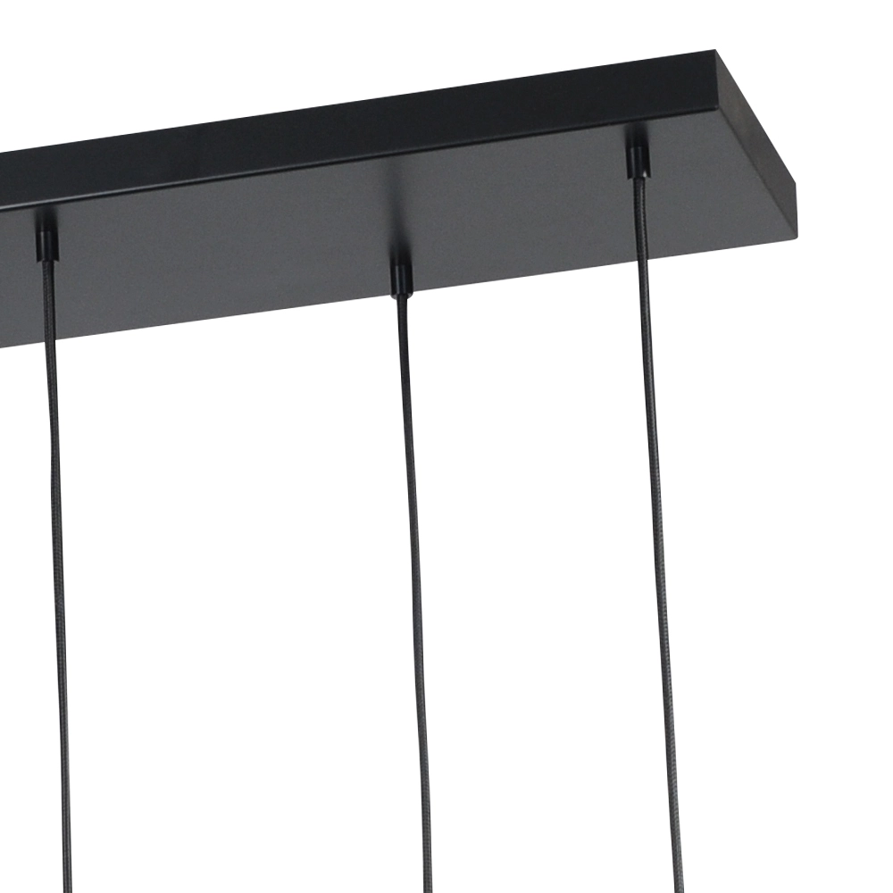 Eettafel hanglamp Run 8-lichts rvs cilinders Masterlight 8718121215808