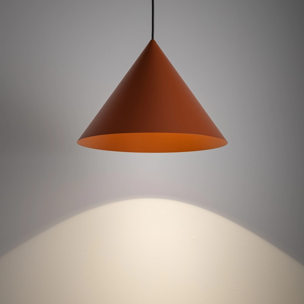 Design hanglamp Zenith terracotta Ø 35cm Lyora 5903139114868