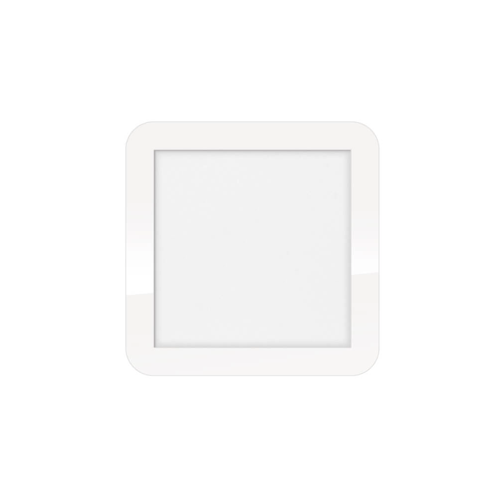 Led plafonnière Anne Square 12w - 2700K - 22,5cm wit