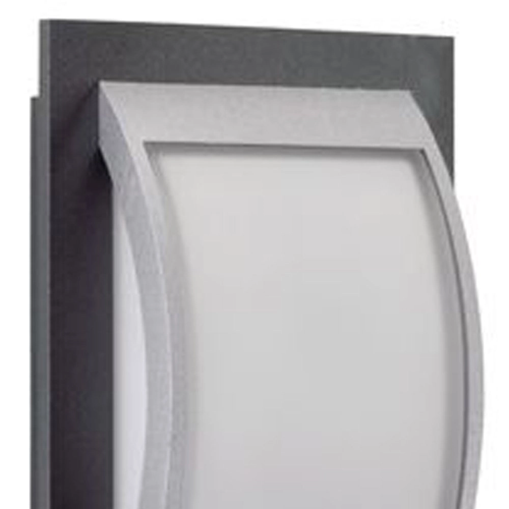 Antraciet wandlamp buiten Hemisphere 30cm Albert 4007235261998