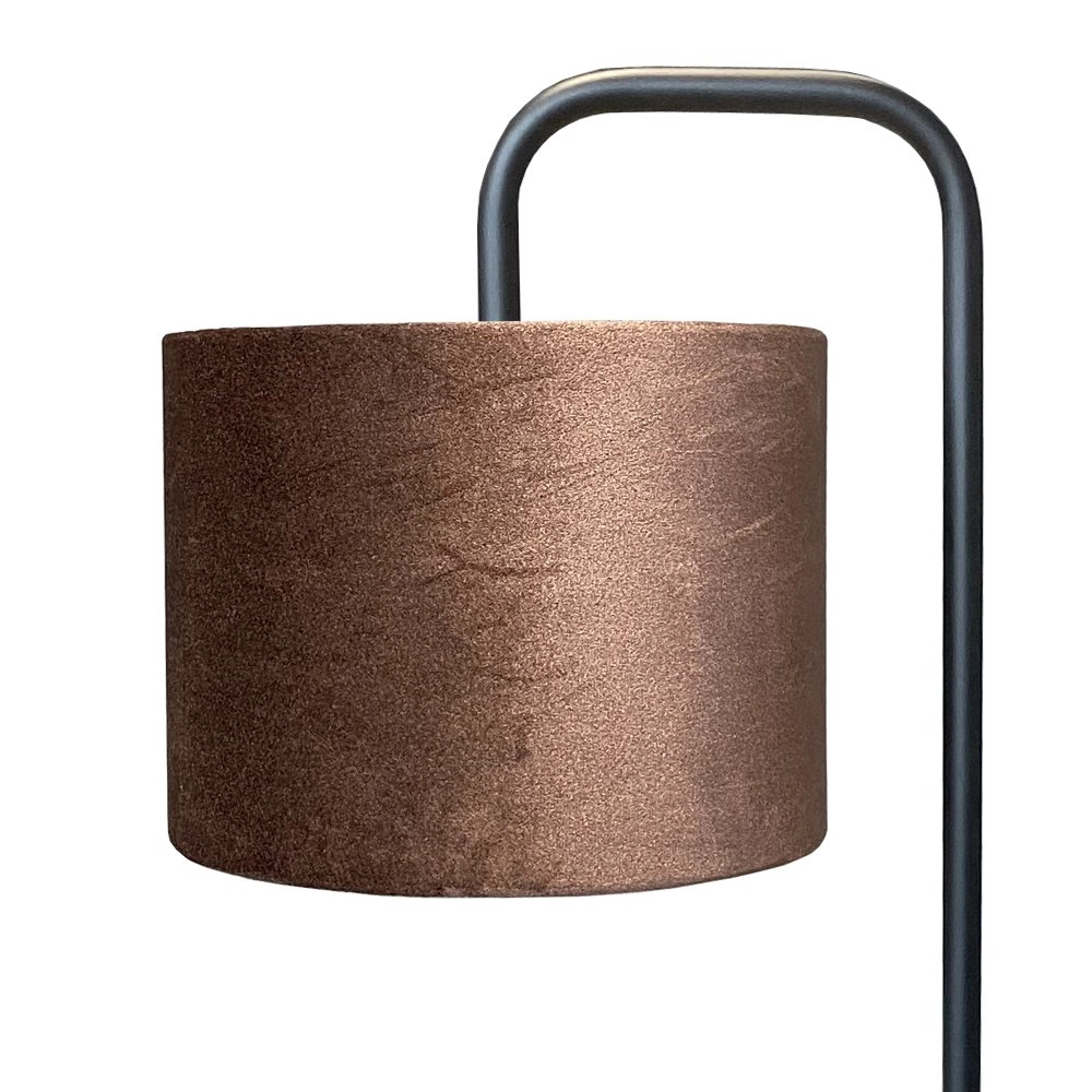 Tafel Schemerlamp Venus met bruine lampenkap Masterlight 8718121251325