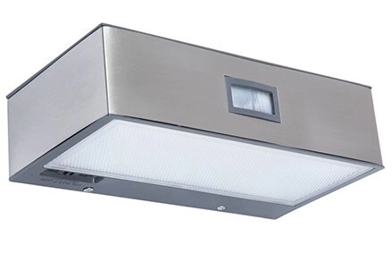 Solar wandlamp Brick RVS