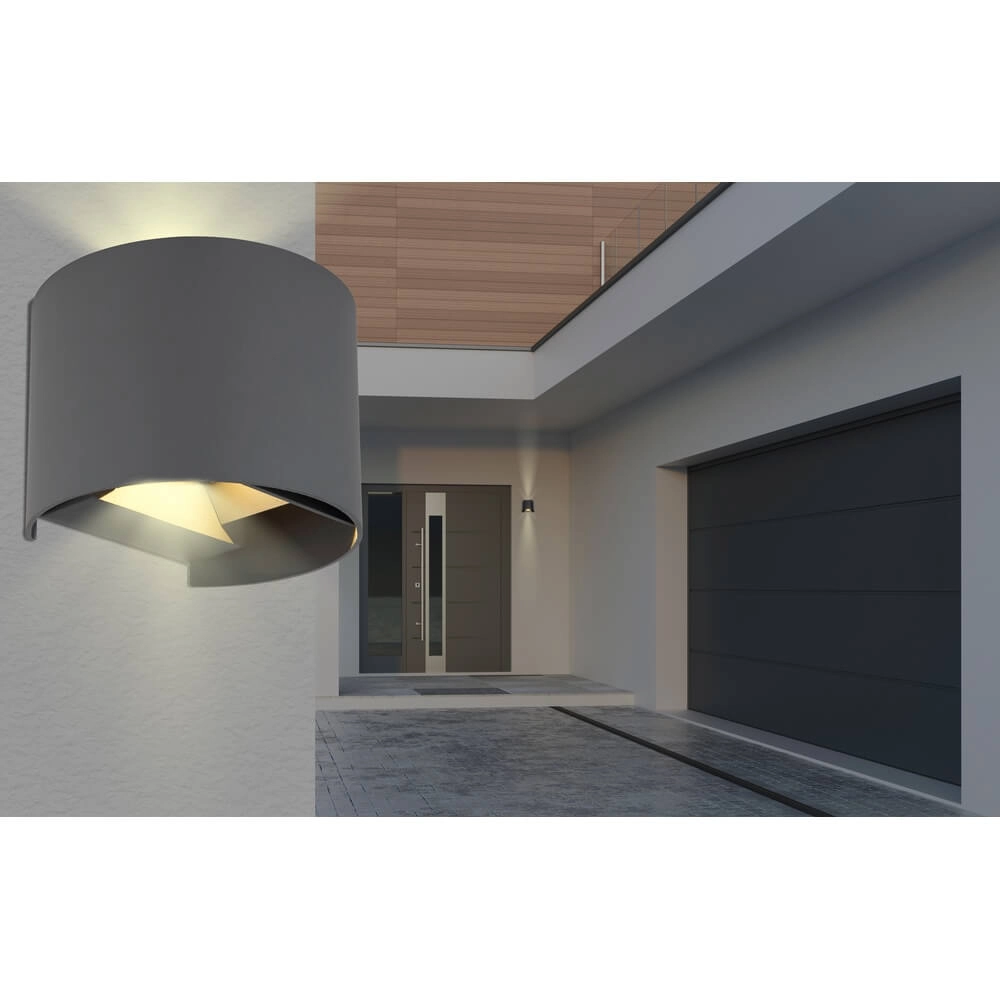 Wandlamp Veronika S antraciet Globo 9007371454150