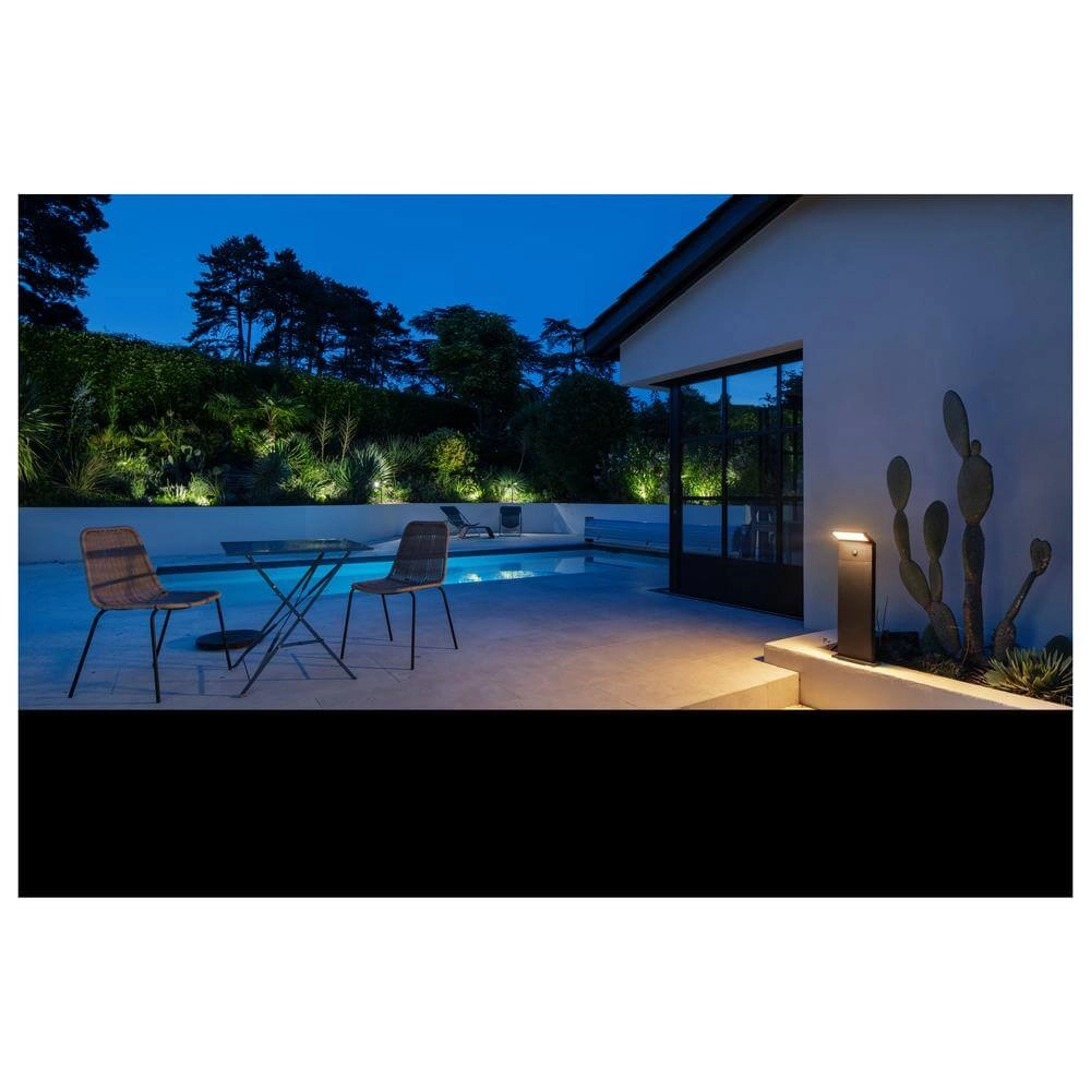 Design tuinlamp Ordi 2 Pole 70 zwart 70cm met sensor SLV 4024163300551