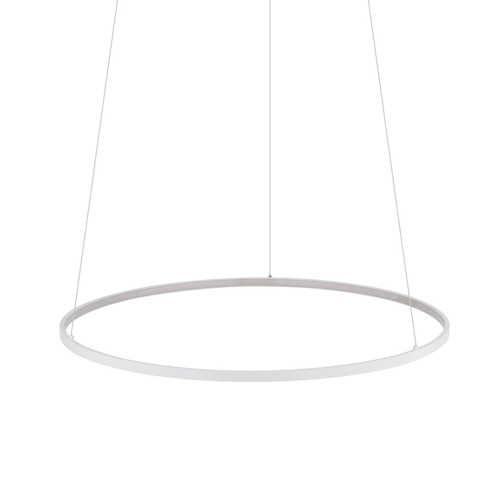 Design hanglamp Circolo Led wit Ø 60cm horizontaal Lyora 5903139116046