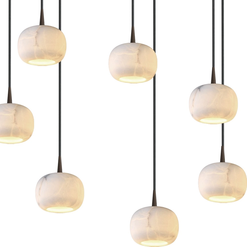 Design hanglamp Alta 7-lichts cacao Masterlight 8718121438290